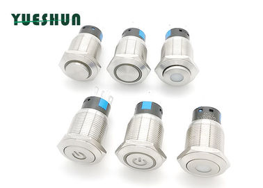 China Botón ligero durable 110V 220V del acero inoxidable del LED para la prolongada prensa distribuidor