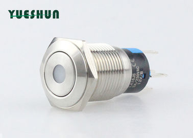 China Tipo iluminado del punto del soporte 110V 220V del panel del interruptor de reset del botón distribuidor